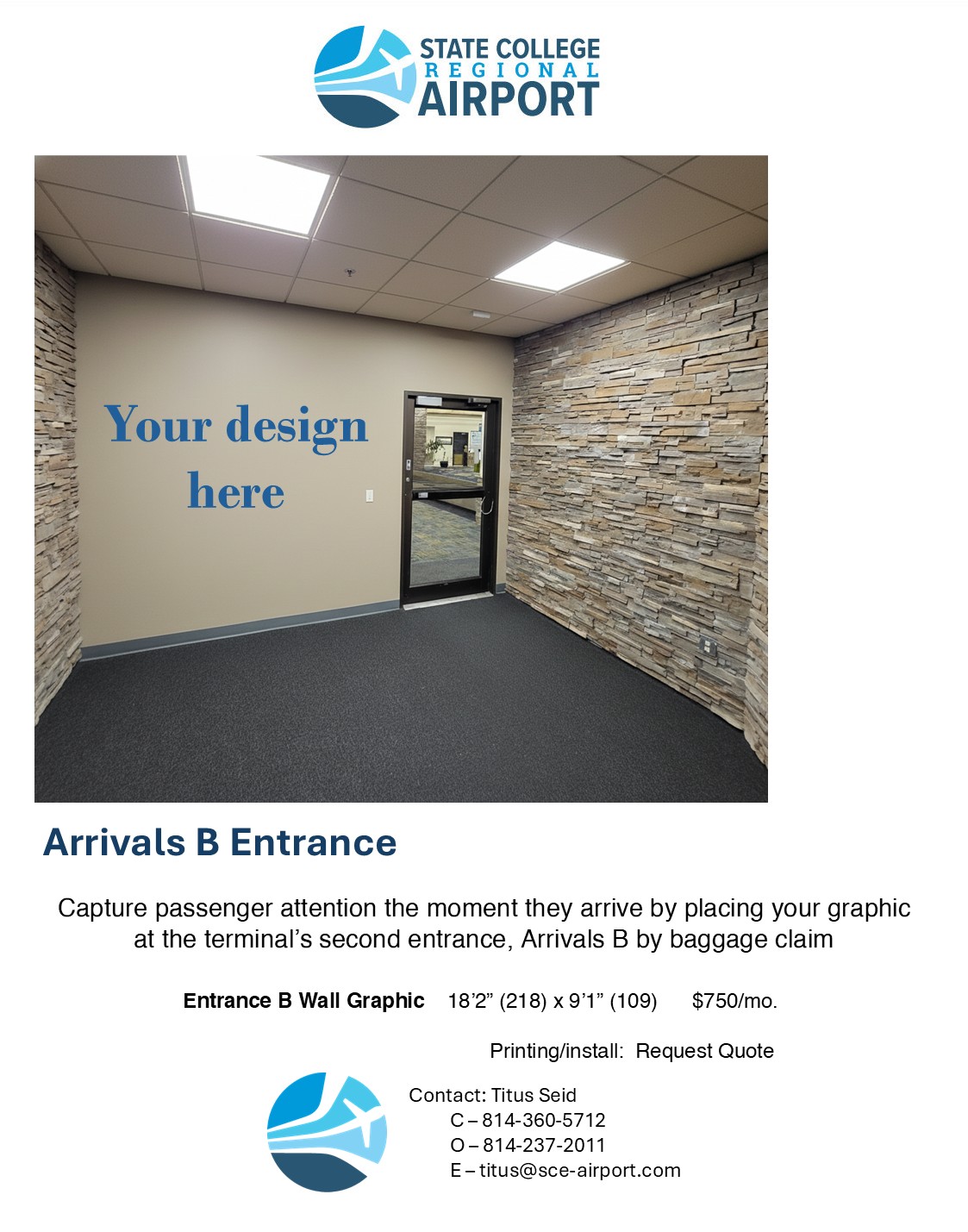 T Gate B entrance new