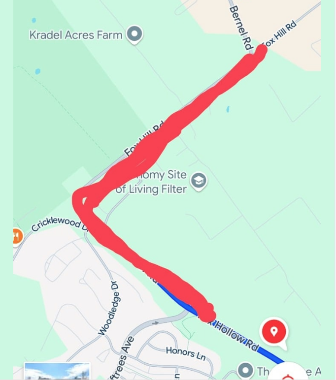 road closed